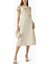 Off Shoulder Toplu Midi Elbise - Şık, Fitted Bel ve A-Line Etek Tasarımı ile 3