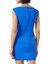 Lamberton Mini Elbise - Mavi - %100 Polyester, Bonded Kumaş, Sarma Etek Tasarımı 3