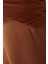 Drapeli Maxi Elbise Uzun Kol, Asimetrik Yaka, Taffeta Kumaş 4