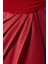 Drape Maxi Elbise - Dikkat Çekici Doku, Yüksek Yırtmaç & V-Yırtmaçlı Bel 4
