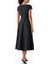 Short Sleeve Wells Midi Elbise 4