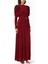 Diva Maxi Elbise - Puf Kollu, Derin U Yırtmaçlı, Twinkle Knit Kumaş 1