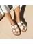 Kadın Terlik Galıa G104865 Genuins Leather White 4