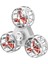 Şarj Edilebilir Uçan Stres Çarkı Fidget Spinner Gyroscop Mini Drone Outdoor Eğlencesi Spinner Beyaz 4