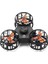 Şarj Edilebilir Uçan Stres Çarkı Fidget Spinner Gyroscop Mini Drone Outdoor Eğlencesi Spinner Siyah 1