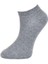 Gri Kadın Bilek Çorap 3 Çift 2