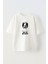 Have You Seen Anıta Ön Baskılı Pamuk Beyaz Oversize T Shirt 1