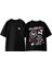 Members Love Tasarım Sırt Baskılı Pamuk Beyaz Oversize T Shirt 1