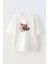 Game Over You Re Dead Ön Baskılı Pamuk Beyaz Oversize T Shirt 1