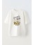 Country Roads Ön Baskılı Pamuk Beyaz Oversize T Shirt 1