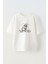 Havamda Değilim Dog Ön Baskılı Pamuk Beyaz Oversize T Shirt 1