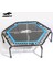 Joınfıt Katlanabilir Tutunmalı Fitness Trambolin Mavi - 150 kg Taşıma Kapasiteli 2