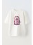 Pink Punch Poster Ön Baskılı Pamuk Beyaz Oversize T Shirt 1
