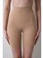 Bej Dikişsiz Seamless Push Up Şort Korse, Rahat ve Şık Tasarım 2