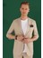 C 641 Slim Fit Bej Spor Ceket 3