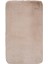 Premium Kalite, Deri Taban, Yüksek Tüylü Yumuşak, Post Banyo Paspası 2'li 100X60 - 60X50 cm - Vizon 2