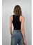 Halter Yaka Kolsuz Bluz 1