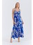 Askılı Viscon Elbise - Saks 1