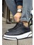 Erkek Sneaker Ayakkabı Siyah/beyaz MN075 2