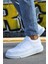 Erkek Sneaker Ayakkabı Beyaz MN075 2