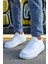 Erkek Sneaker Ayakkabı Beyaz MN075 5