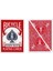 Split Pop Eyed Popper Deck (Red) Kırmızı Hileli Oyun Kağıdı Iskambil Kartları Destesi 1