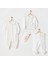 Andywawa AC24501 Petit Love Newborn Tüllü 4 Parça Set Ekru 1