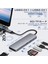 Type-C To USB 3.0 6in1 Tsd Tf 4K Hd HDMI Pd Kart Okuyucu Çevirici Dönüştürücü Adaptör - CZ57 3