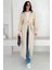Kadın Uzun Açık Trençkot – Astarsız, Modern & Şehirli Stil 4