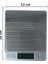 Dijital 3 kg Hassas Mutfak Tartısı, Gri Renk 6