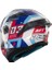 Kask mt Helmets Targo S D7 Mavi Sergio Garcıa 4