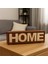 Ahşap Home Yazılı Dekoratif Kutu 43X13X10 cm 5