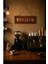 Rustik Ahşap Coffee Duvar Panosu 33X12CM Kafe, Mutfak 3