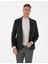 Erkek Antrasit Slim Fit Ceket 50311398-VR006 1