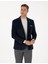 Erkek Lacivert Slim Fit Ceket 50311398-VR033 3