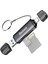 DR0002 Type-C & Usb-A Çoklu Hızlı Sd Tf Kart Okuyucu 5gbps 1