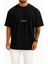 Oversize Hahahahah Random Gülmek Göğüs Tasarımlı Unisex T-Shirt 1
