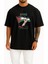 Oversize Free Palestine Göğüs Tasarımlı Unisex T-Shirt 1