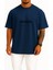 Oversize Dildade Gönlünü Vermiş Aşık Göğüs Tasarımlı Unisex T-Shirt 1