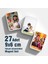 Kişiye Özel Fotoğraf Magneti Seti: 27 Adet 9x6 cm Magnet + 27 Adet 10X15 cm Yüksek Çözünürlüklü Fotoğraf Baskı (Dayanıklı ve Şık) 2