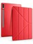Newface Samsung Galaxy X610 Tab S9 Fe Plus 12.4 Kılıf Kalemlikli Mars Tablet Kılıfı - Kırmızı 1