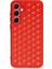 Newface Samsung Galaxy A35 5g Kılıf Petek Silikon Kapak - Kırmızı 1