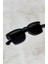 Siyah Unisex Güneş Gözlük UV400 Cam 4