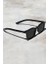 Siyah Unisex Güneş Gözlük UV400 Cam 5