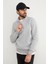 3 Iplik Basic Dik Yaka Yarım Fermuarlı Sweatshirt 1