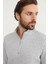 3 Iplik Basic Dik Yaka Yarım Fermuarlı Sweatshirt 7
