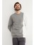 Respectıve Yazı Baskılı Renk Bloklu Sweatshirt 6