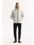 Erkek Gri Kapüşonlu Yaka Rüzgar Geçirmez Su İtici Comfort Fit Mont A52Y6155 9