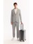 Erkek Gri Mono Yaka Bi-Stretch Hafif Dokulu Blazer Comfort Slim Fit Ceket A52Y4003 8
