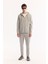 Erkek Gri Kapüşonlu Yaka Fermuarlı Pamuklu Bi-Stretch Regular Fit Sweatshirt A52Y1270 5